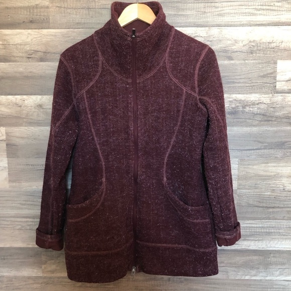 Columbia Fleece Lined Cozy Zip Up Sweater Jacket Small - Picture 2 of 9